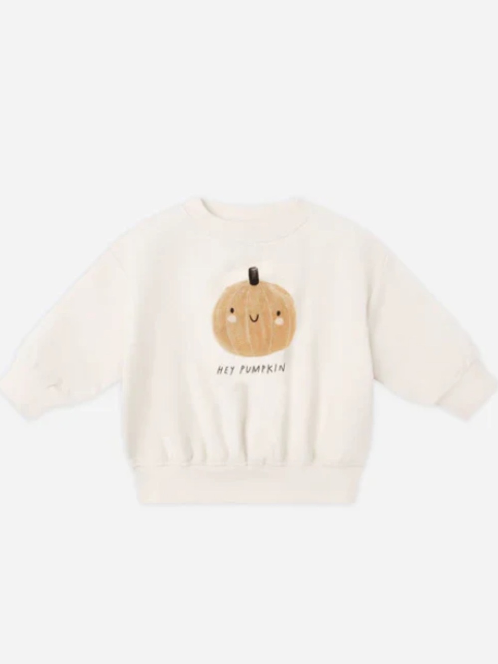 Quincy Mae Relaxed Fleece Sweatshirt - Pumpkins